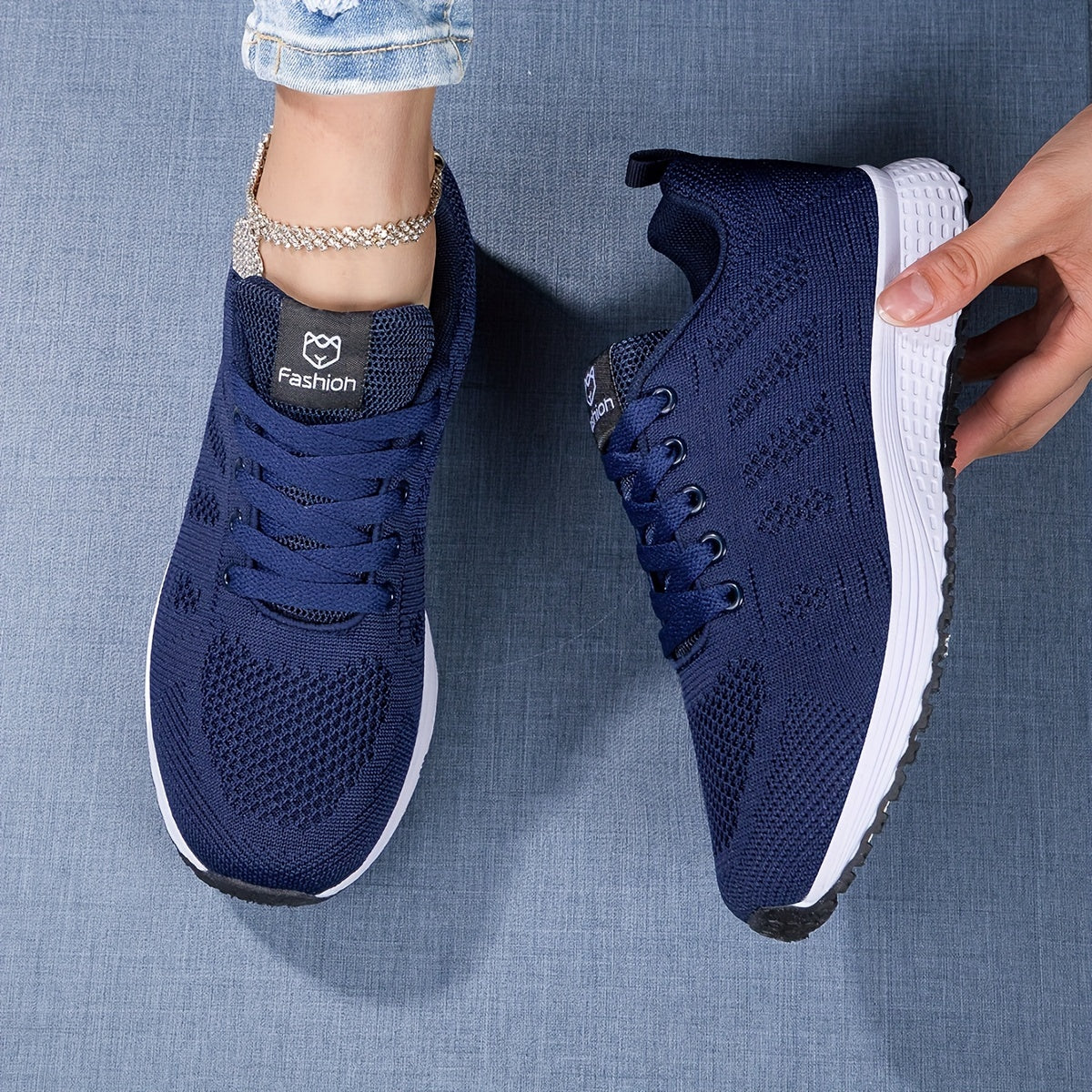Variant image for Anna's Atmungsaktive Damen Sneaker – Sportlich, Bequem & Vielseitig für Jede Jahreszeit-12
