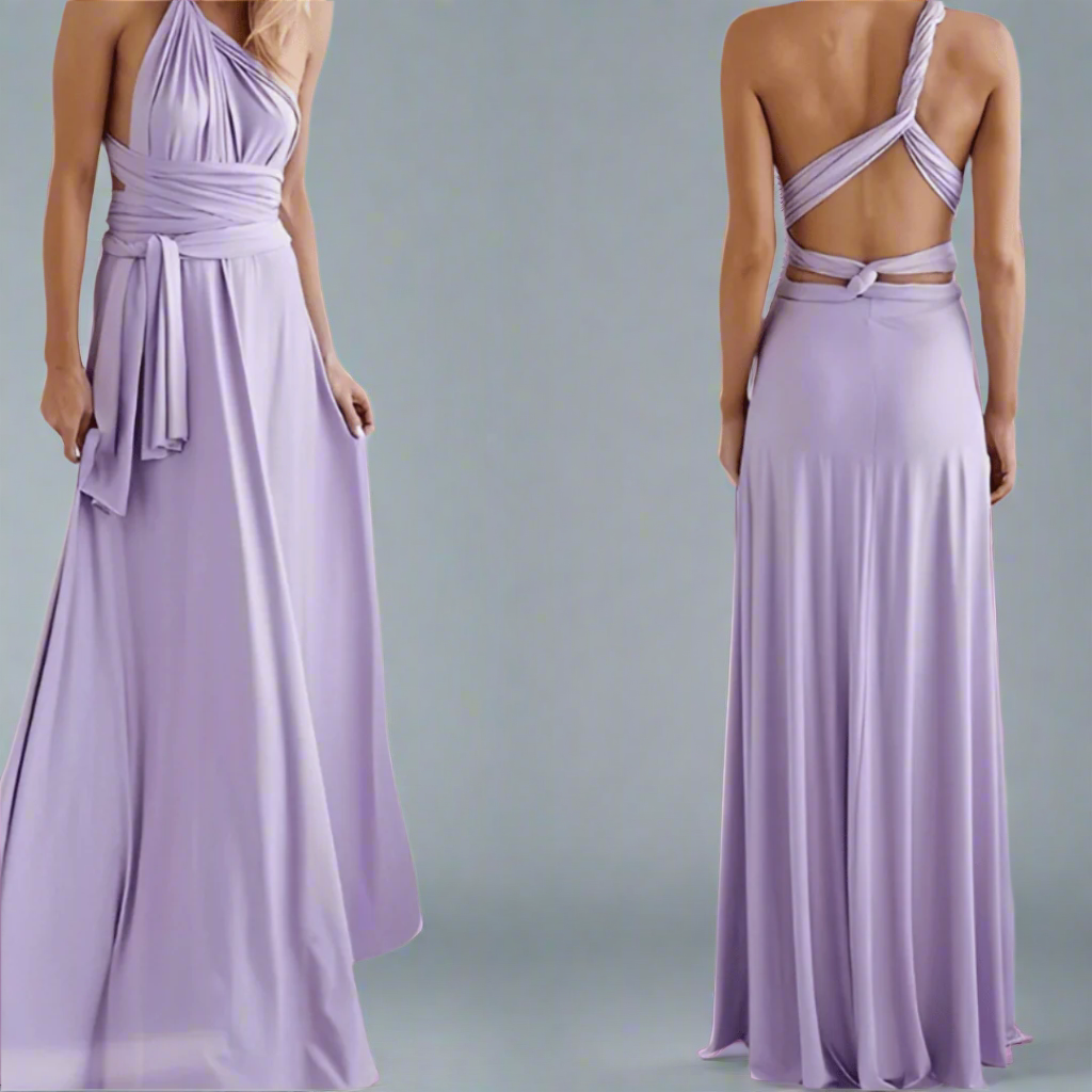 Variant image for Anna | Elegantes Wickelkleid Damen Midi für Feste und Sommeranlässe aus Premiumstoff-37