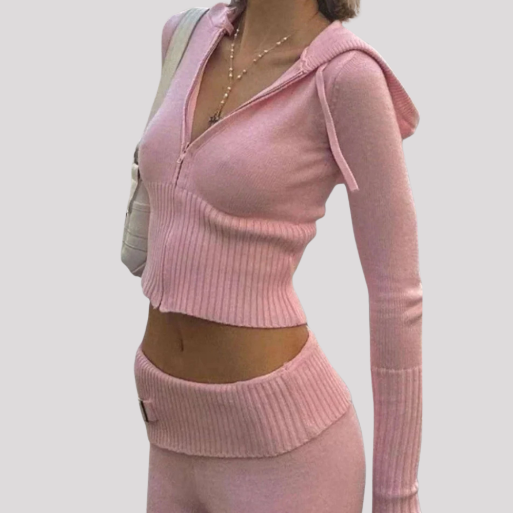 ILAYDA – 2-teiliges Damen Set aus Feinstrick