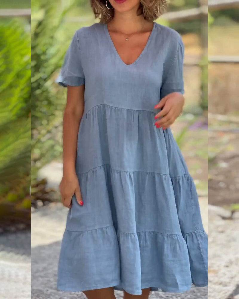 Kristina™ | Elegantes Boho-Damenkleid für Hochzeitsgast – Festliche Kleider für Sommerpartys-5