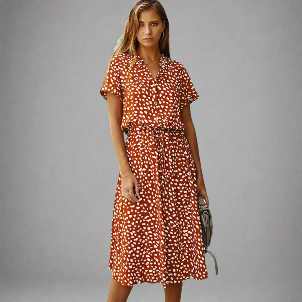 Variant image for Philomena Sommerkleid Damen | Luftiges Festliches Kleid aus Premiumstoff für warme Tage-19
