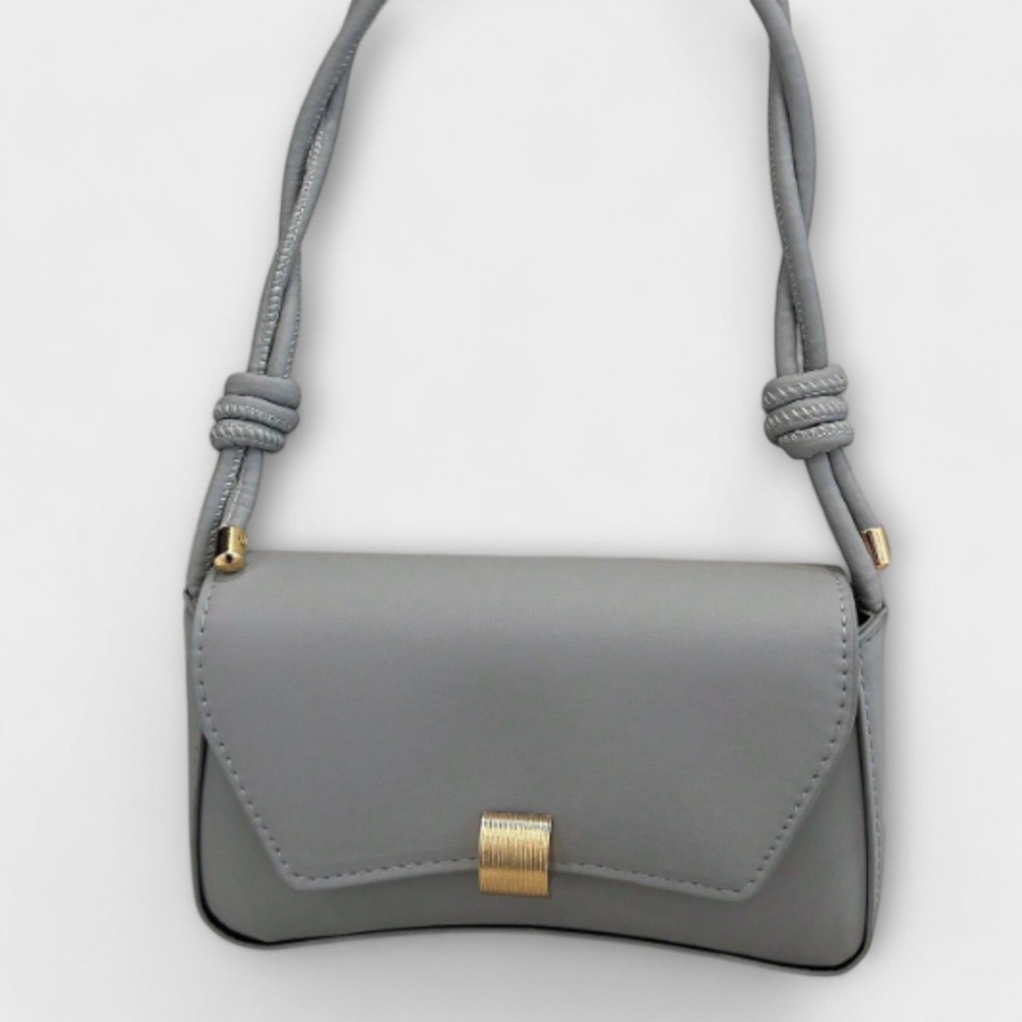 Variant image for Léora - Vintage Handtasche Damen Schwarz, Zeitlos Elegante Klappentasche für Alltag und Besondere Anlässe-3