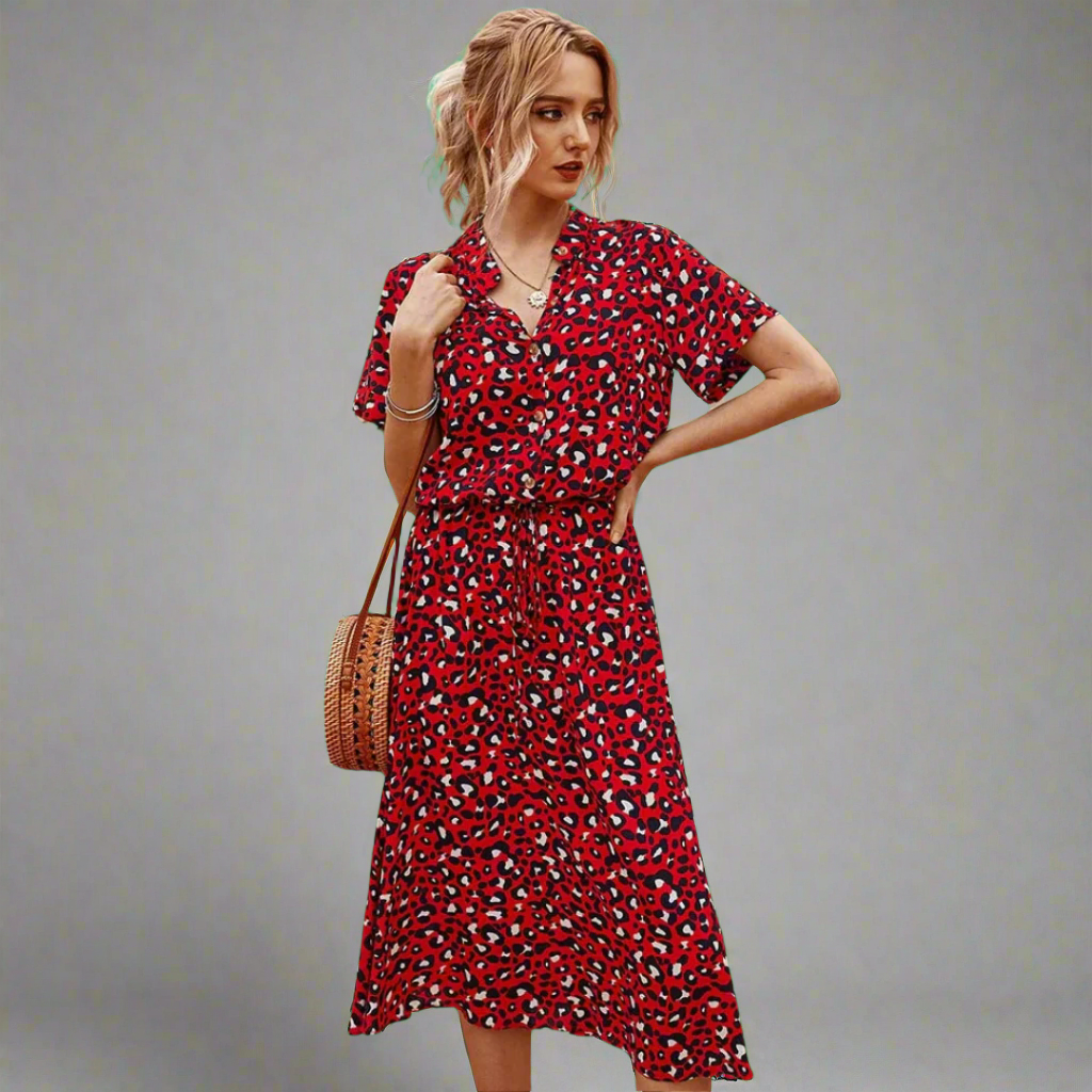 Variant image for Philomena Sommerkleid Damen | Luftiges Festliches Kleid aus Premiumstoff für warme Tage-28