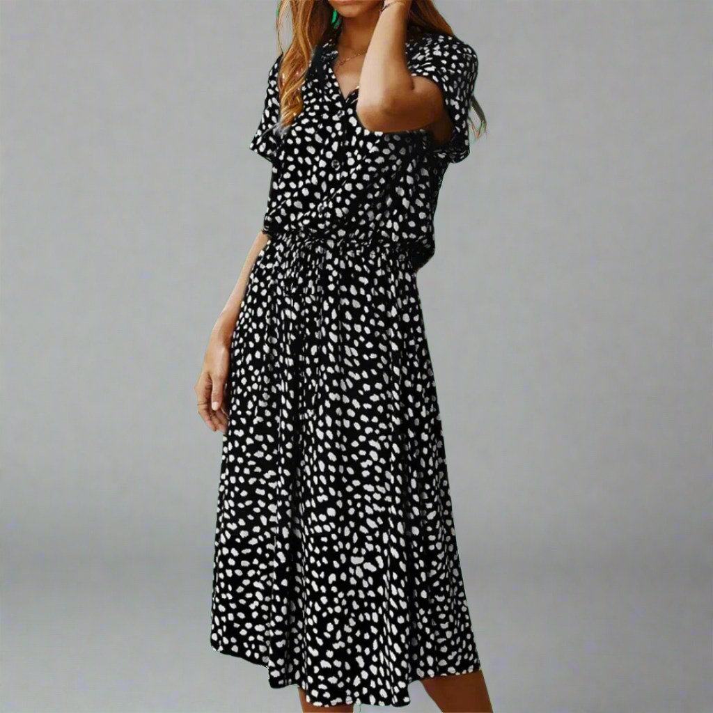 Variant image for Philomena Sommerkleid Damen | Luftiges Festliches Kleid aus Premiumstoff für warme Tage-43
