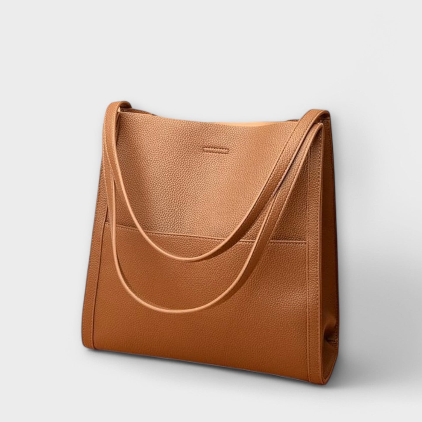Variant image for Léora - Handgefertigte Schwarze Ledertasche Damen, Elegante Shopper aus Leder für Alltag und Büro-4