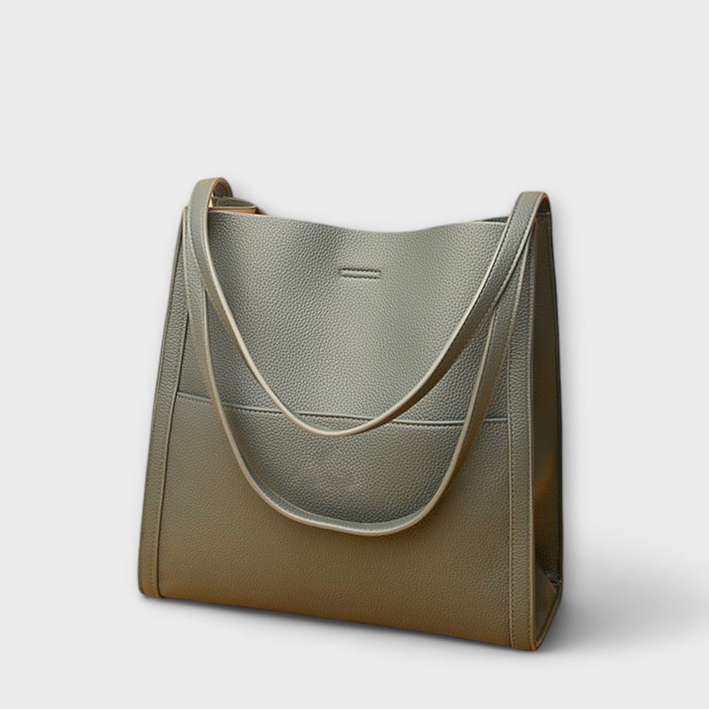 Léora - Handgefertigte Schwarze Ledertasche Damen, Elegante Shopper aus Leder für Alltag und Büro-4