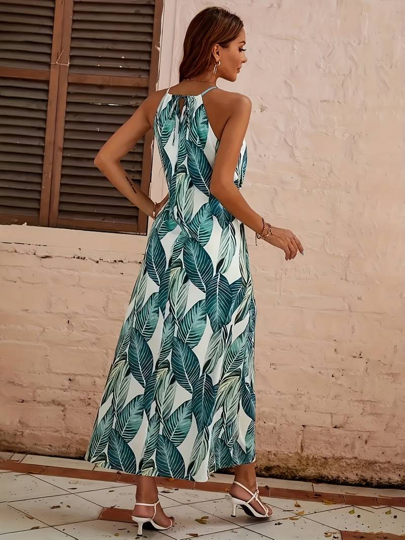 Emma – Ärmelloses Midi-Kleid Mit Schlitz Für Damen – Festliche Kleider Für Stilvolle Anlässe-2
