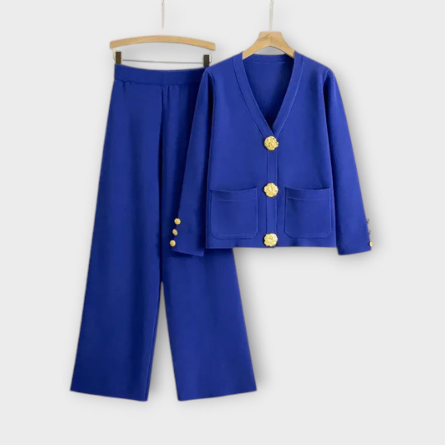 Anna - Elegantes Damen Set Aus Hochwertigem Stoff - Schwarz, Figurbetont, Vielseitig Für Alltag Und Besondere Anlässe-3