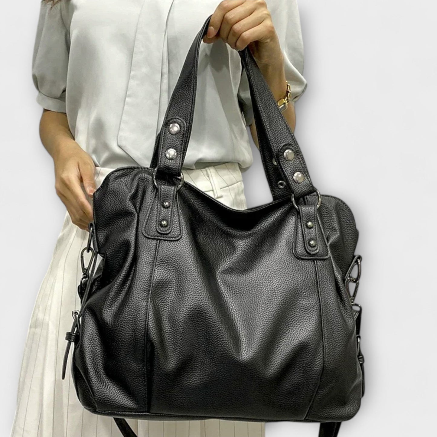 Léora - Stilvolle Hobo-Schultertasche Für Damen - Elegantes Design, Große Kapazität, Ideal Für Alltag Und Reisen-3