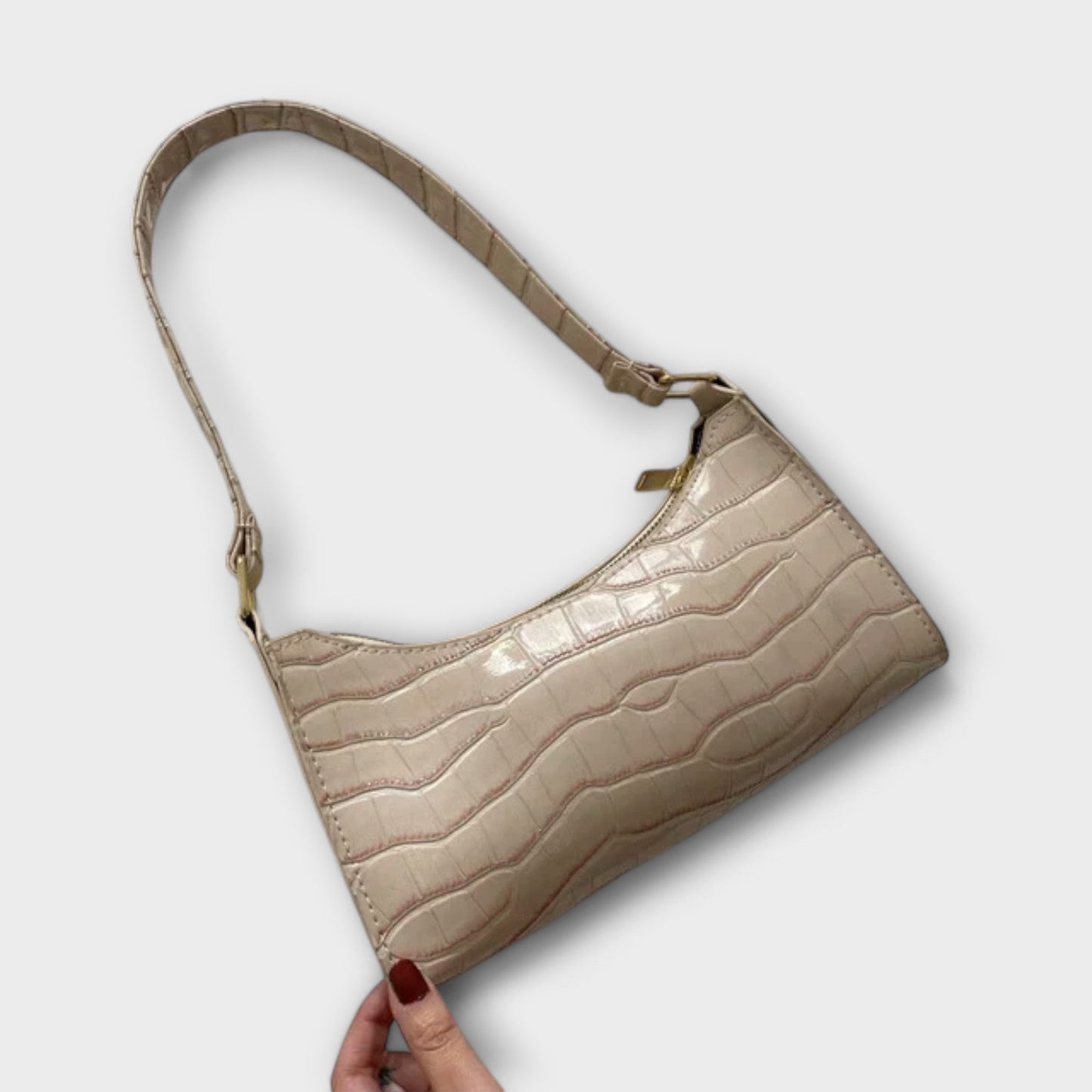 Variant image for Léora Handtasche Damen Schwarz – Elegante Ledertasche für Jeden Anlass, Geräumig und Vielseitig-3