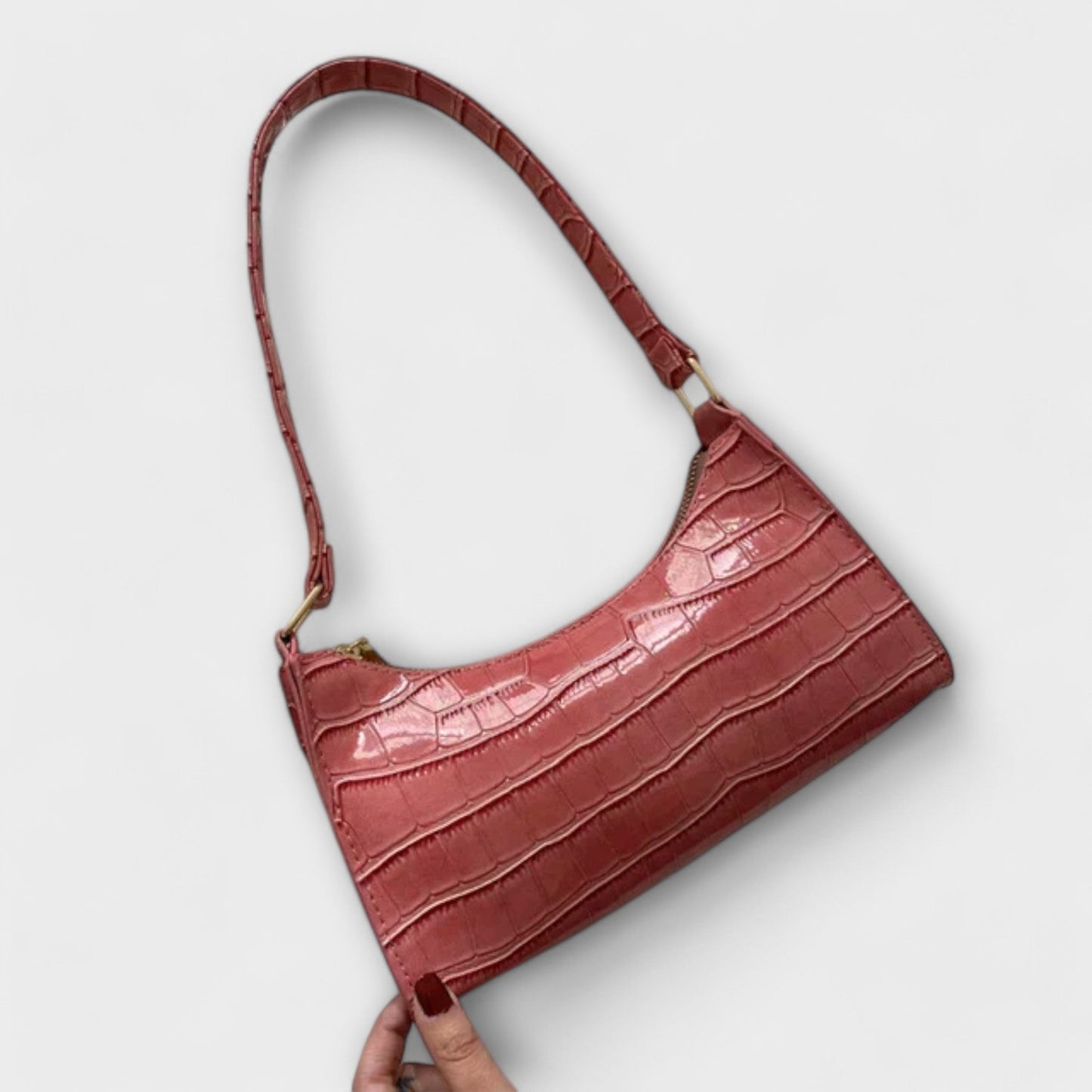 Variant image for Léora Handtasche Damen Schwarz – Elegante Ledertasche für Jeden Anlass, Geräumig und Vielseitig-5
