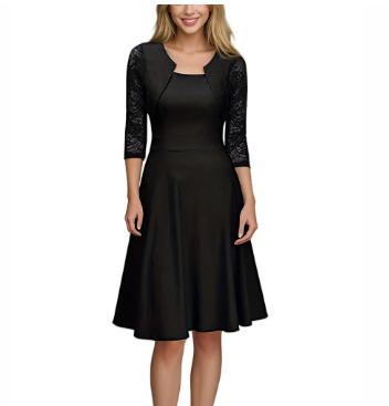 Variant image for Anna | Klassisches Damen Kleid - Elegantes Sommerkleid für Jeden Anlass-11