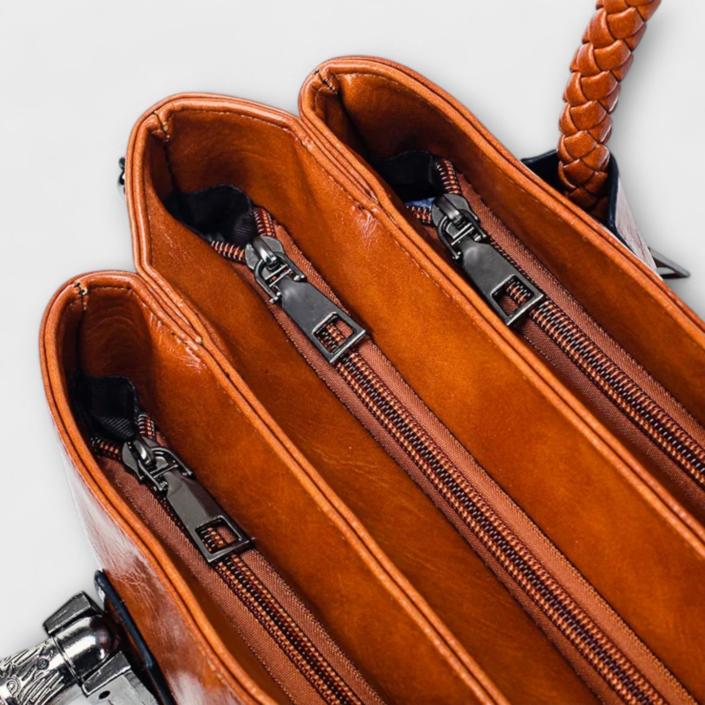 Léora - Elegante Damen Handtasche Schwarz - Stilvolle Duffelbag für Alltag und Beruf-6