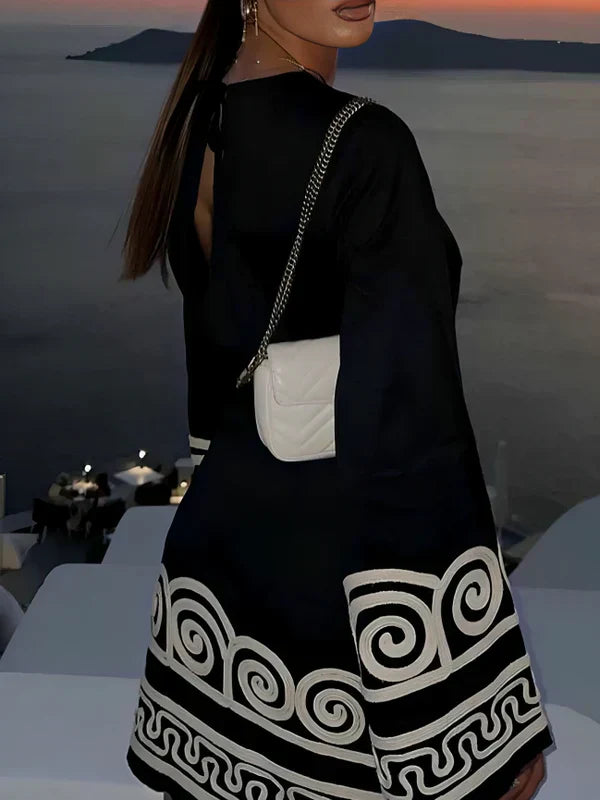 Jara Damenkleid – Elegantes Sommerkleid für Damen in Bequemer Passform und Stilvollen Mustern-5