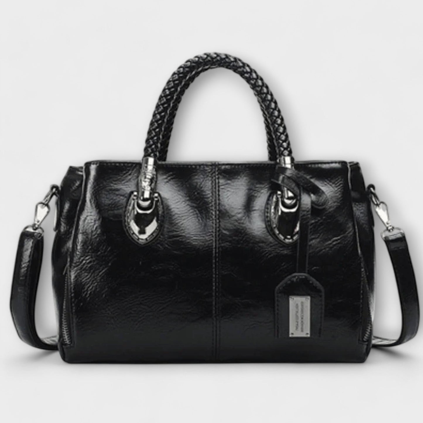 Variant image for Léora - Elegante Damen Handtasche Schwarz - Stilvolle Duffelbag für Alltag und Beruf-1
