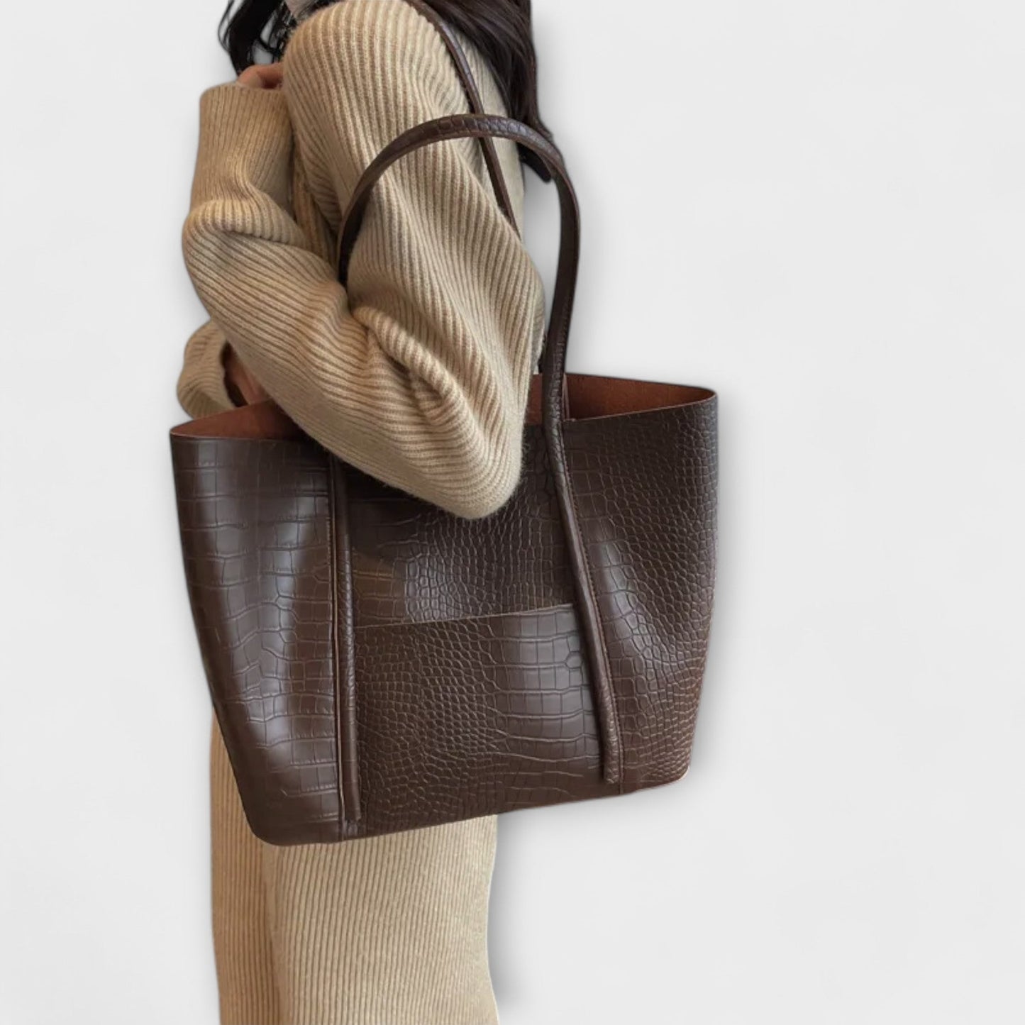 Léora Vintage Umhängetasche Damen – Elegante Crossbody Bag für Jeden Anlass aus Hochwertigem Leder-3