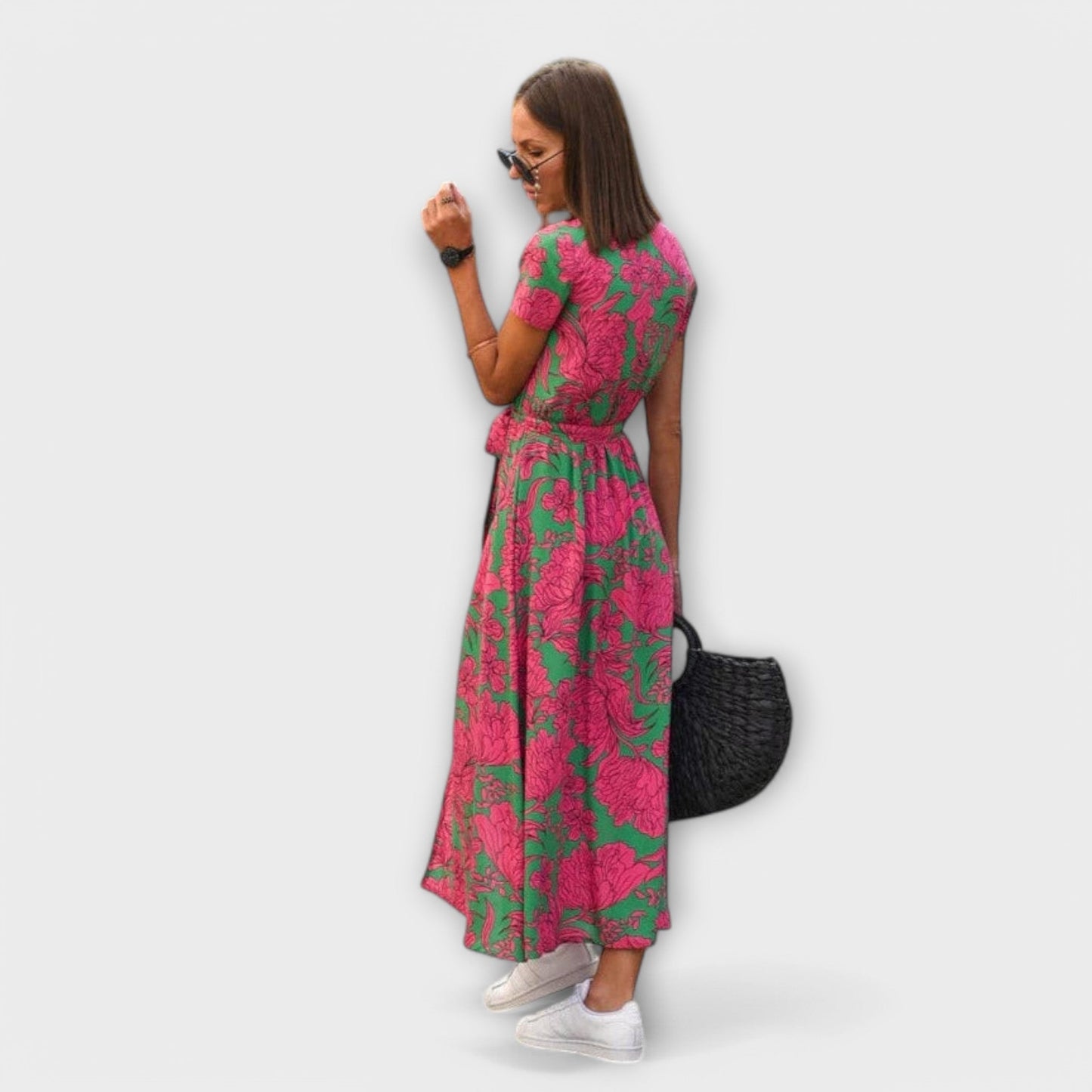 Anna - Elegantes Damenkleid Für Jede Gelegenheit - Bequem und Stilvoll - Luftiges Kleid In S, M, L, XL-5