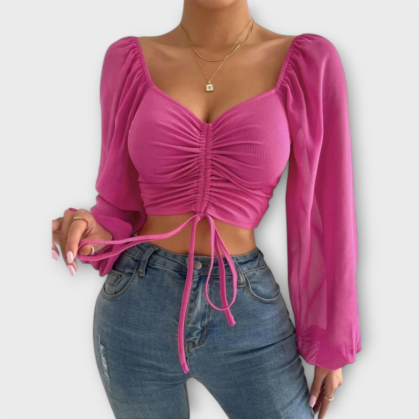 Variant image for Anna - Elegante Damen Abendbluse Für Besondere Anlässe - Komfortabel & Vielseitig - S, M, L, XL-36