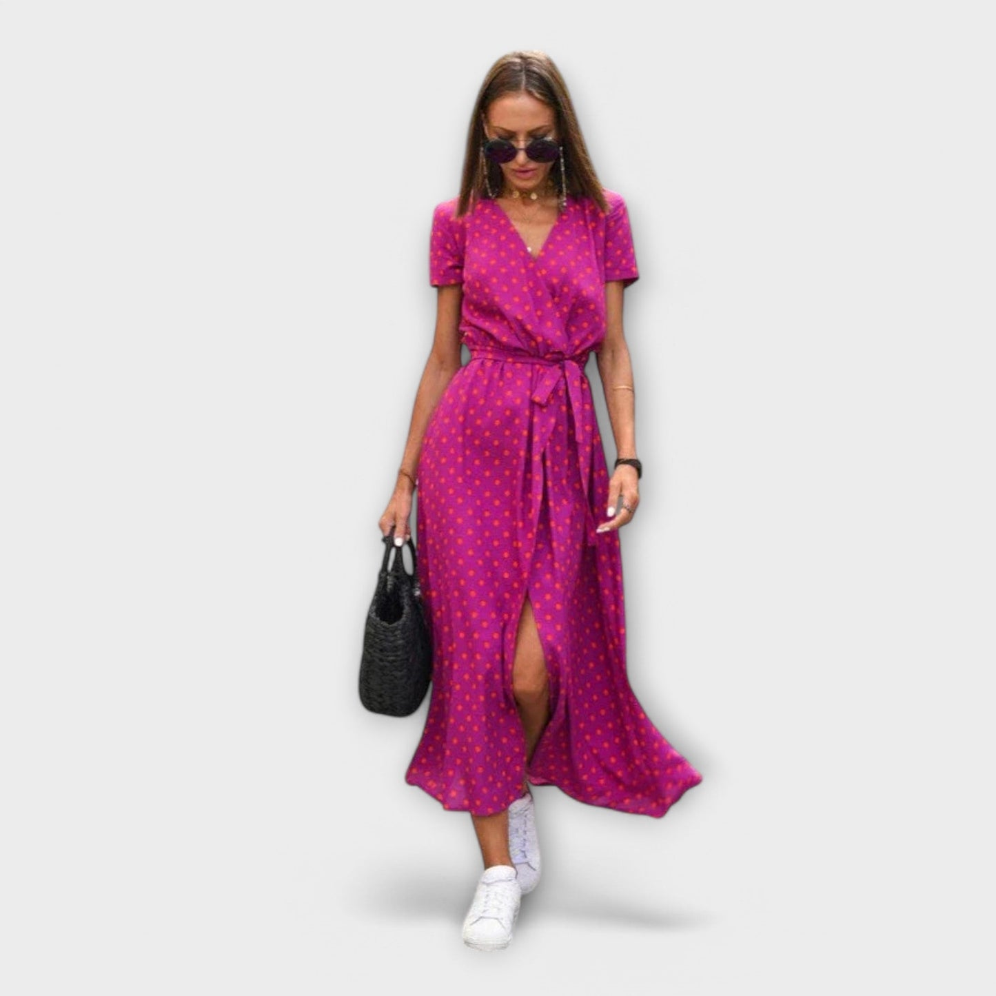 Anna - Elegantes Damenkleid Für Jede Gelegenheit - Bequem und Stilvoll - Luftiges Kleid In S, M, L, XL-6