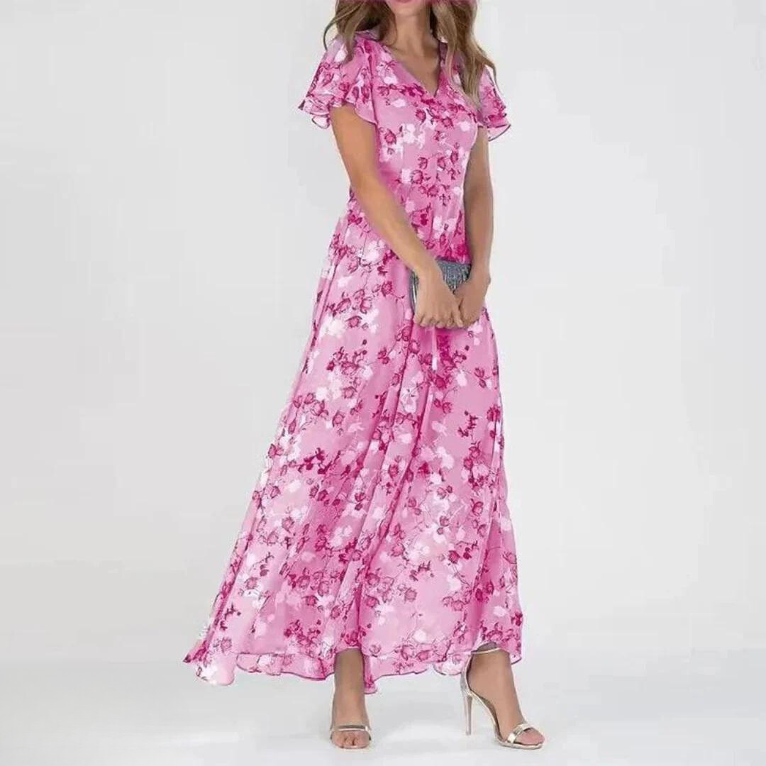 Variant image for Sanae | Elegantes Damenkleid - Festliches Kleid für Hochzeitsgäste, Zeitloser Stil, Vielseitig für Jeden Anlass-13