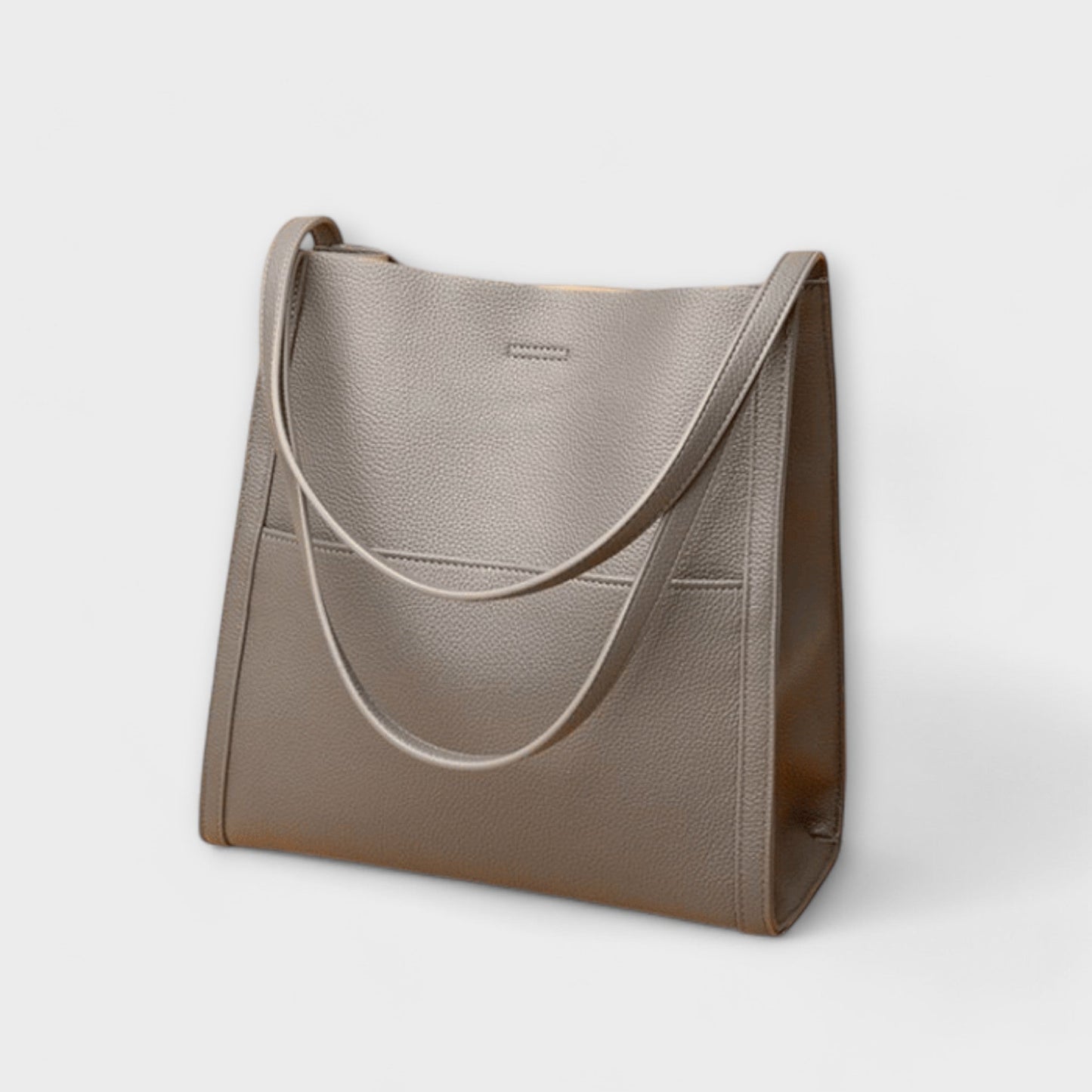 Léora - Handgefertigte Schwarze Ledertasche Damen, Elegante Shopper aus Leder für Alltag und Büro-6