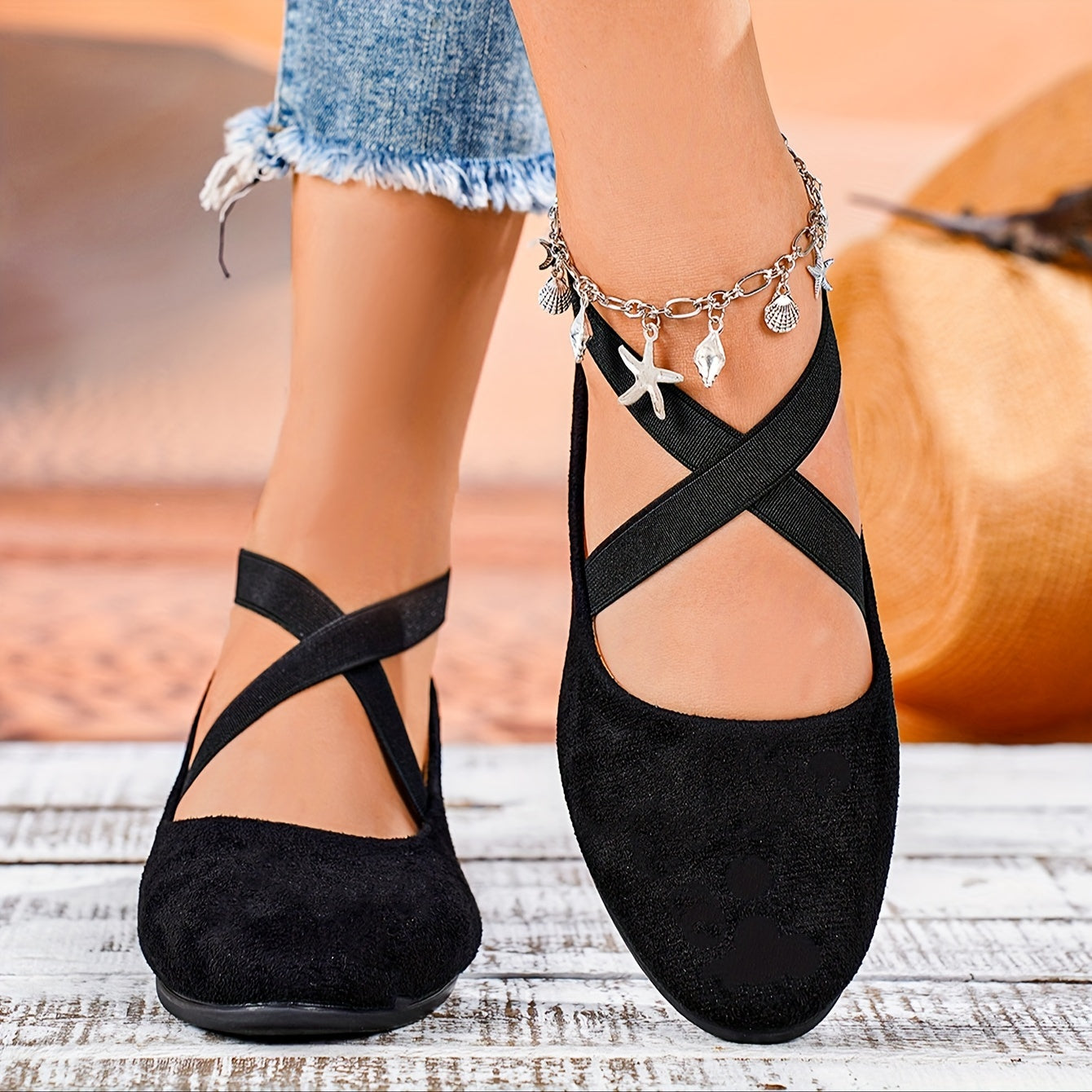 Anna Damen Freizeitschuhe mit Keilabsatz - Elegant und Bequem für Freizeit und Büro-2
