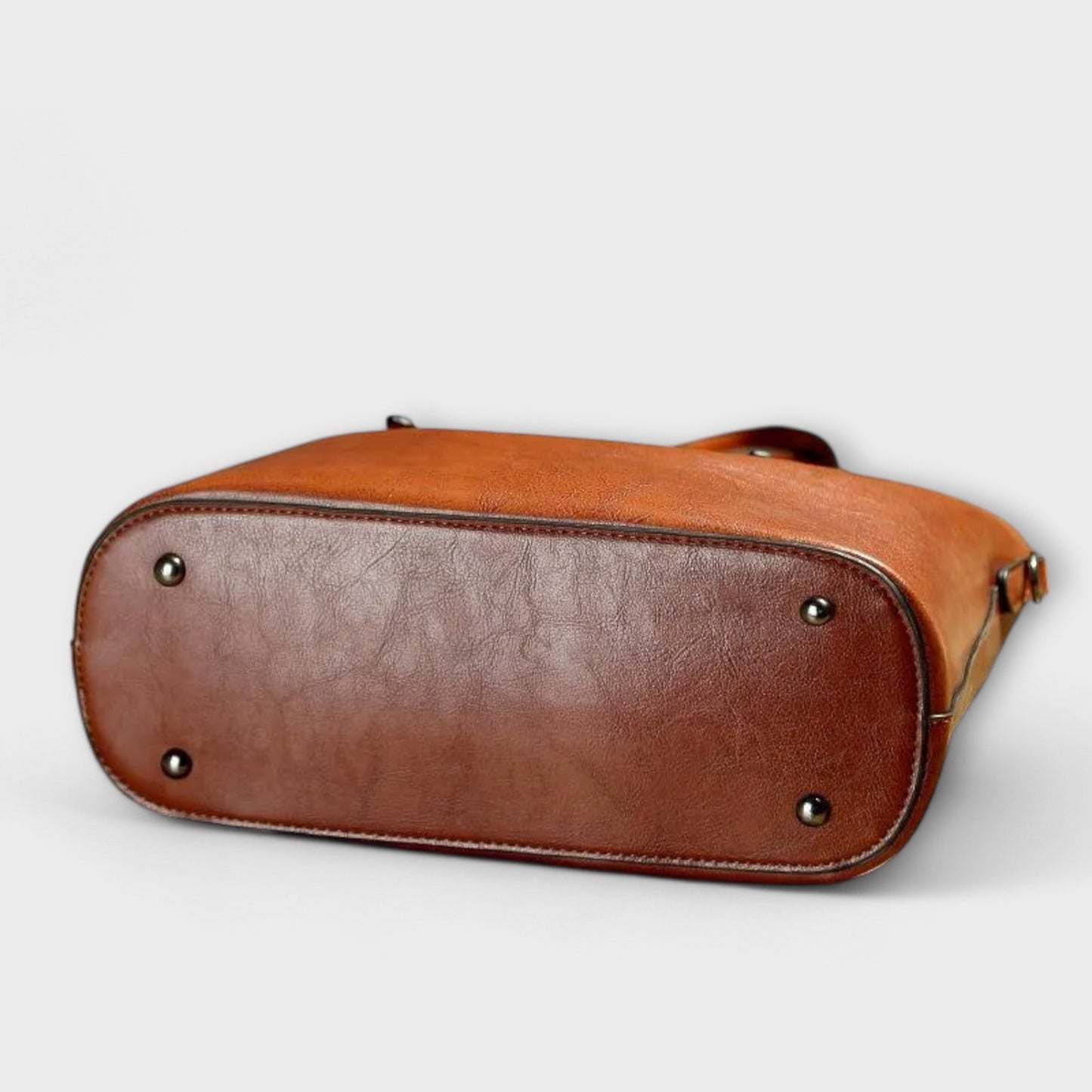 Léora - Vintage Umhängetasche Damen Schwarz, Geräumige Crossbody Bag für Arbeit und Freizeit-6