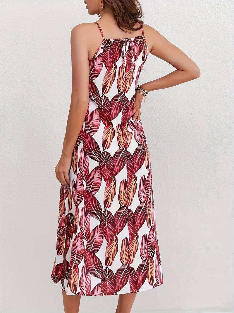 Emma – Ärmelloses Midi-Kleid Mit Schlitz Für Damen – Festliche Kleider Für Stilvolle Anlässe-6