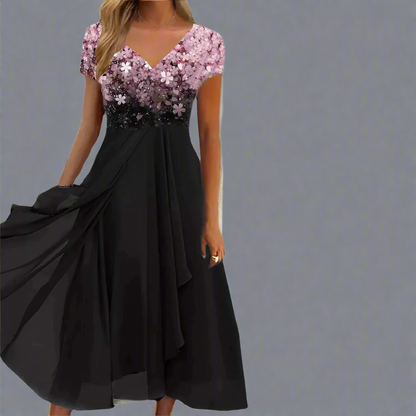 Variant image for Lieselotte | Elegantes Damenkleid für Hochzeitsgäste – Florales Spitzenkleid für Festliche Anlässe-9