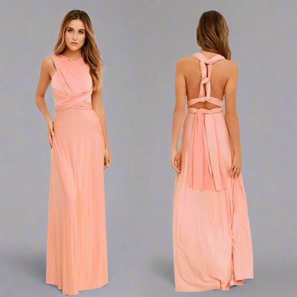 Variant image for Anna | Elegantes Wickelkleid Damen Midi für Feste und Sommeranlässe aus Premiumstoff-33