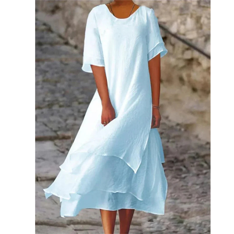 Variant image for Anna Elegantes Damenkleid Midi für Hochzeitsgast | Festliche Kleider für Jeden Anlass-19