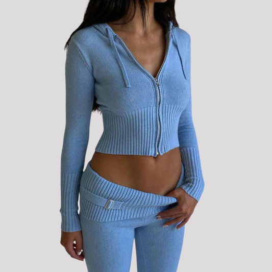ILAYDA – 2-teiliges Damen Set aus Feinstrick