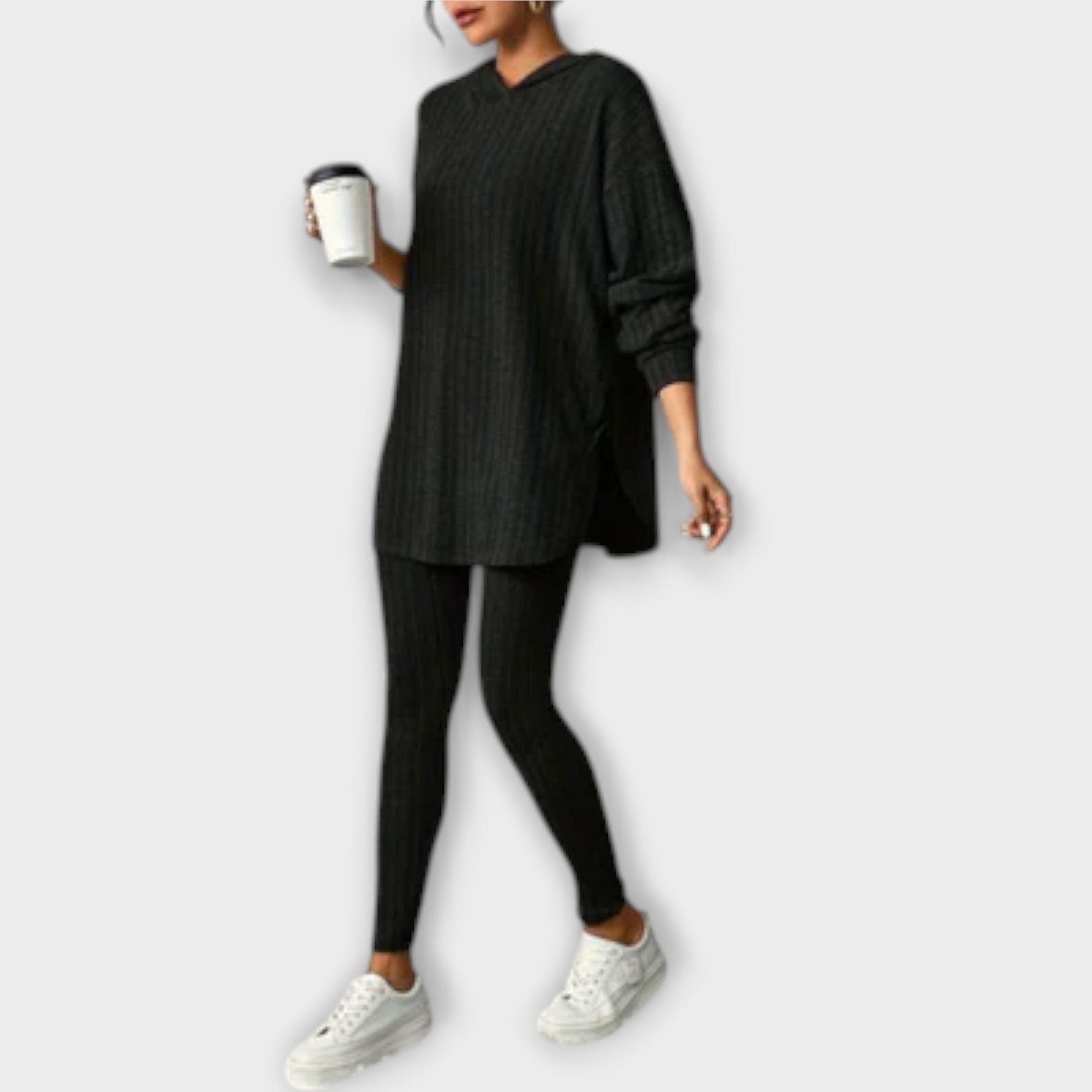 Emma - Lässiger Zweiteiler Damen Sommer Set aus Ultraweichem Stoff, Gemütliche Passform, Perfekt für Entspannte Ausflüge-2