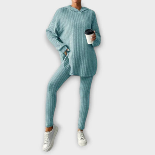 Emma - Lässiger Zweiteiler Damen Sommer Set aus Ultraweichem Stoff, Gemütliche Passform, Perfekt für Entspannte Ausflüge-1