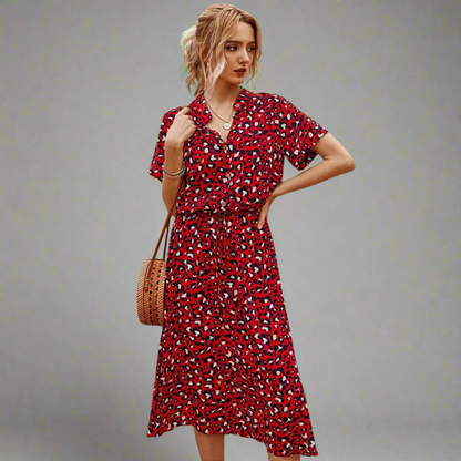 Variant image for Philomena Sommerkleid Damen | Luftiges Festliches Kleid aus Premiumstoff für warme Tage-28