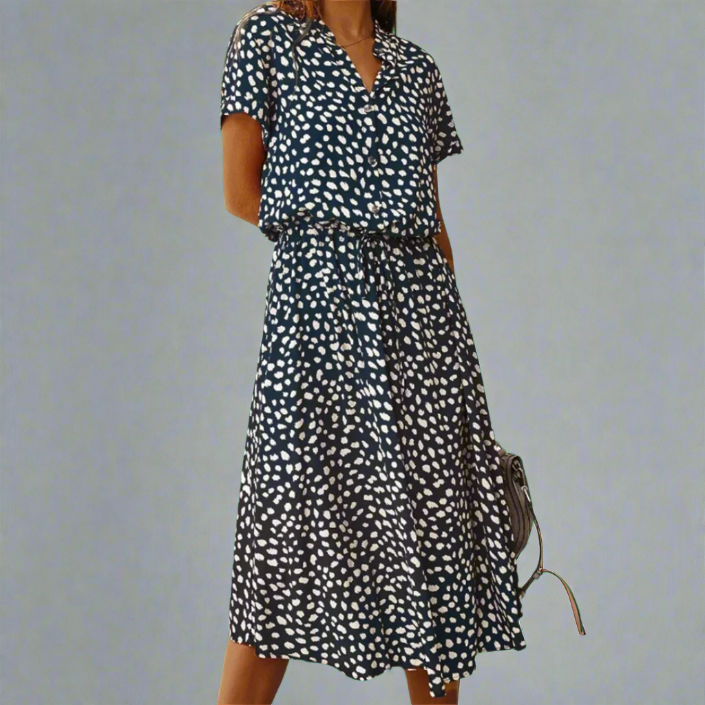 Variant image for Philomena Sommerkleid Damen | Luftiges Festliches Kleid aus Premiumstoff für warme Tage-37