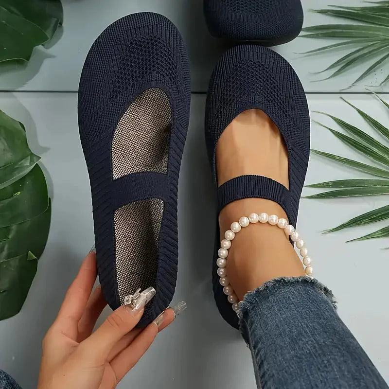Anna Leichte Slip On Schuhe Damen – Bequem, Atmungsaktiv, Rutschfest, Ideal Für Alltag und Reisen-2