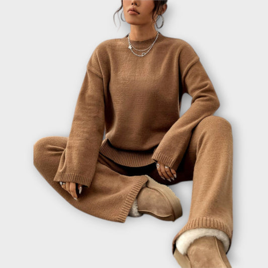 Marie - Weiches Rippenset Für Damen - Minimalistischer Stil, Figurbetonte Passform, Ideal Für Entspannte Tage-1