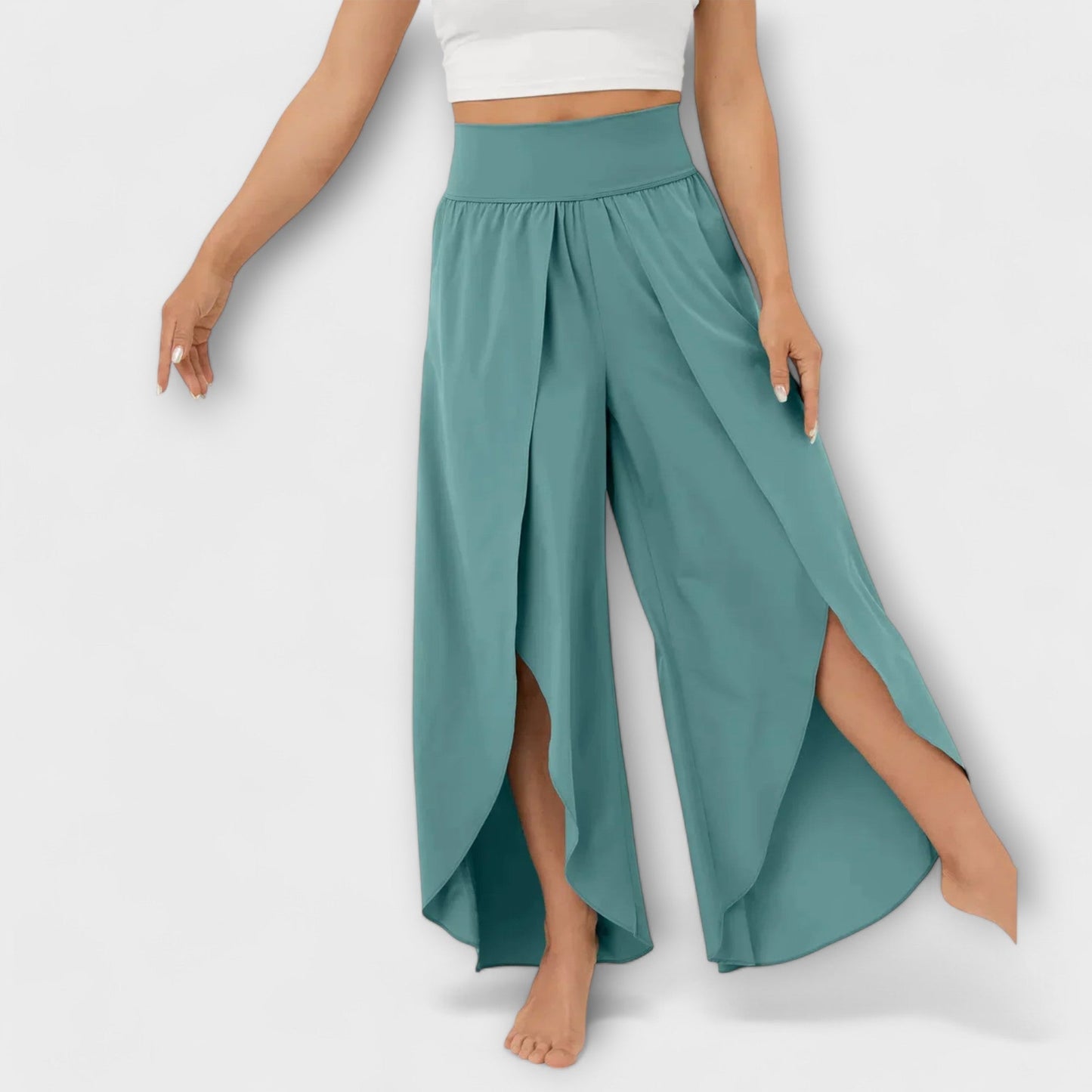 Anna - Luftstrom Damenhose - Elegante Stoffhose für Stilvolle Sommerlooks-2
