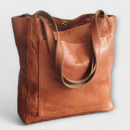 Léora - Elegante Schultertasche Damen Schwarz - Praktisch Für Alltag Und Büro-1
