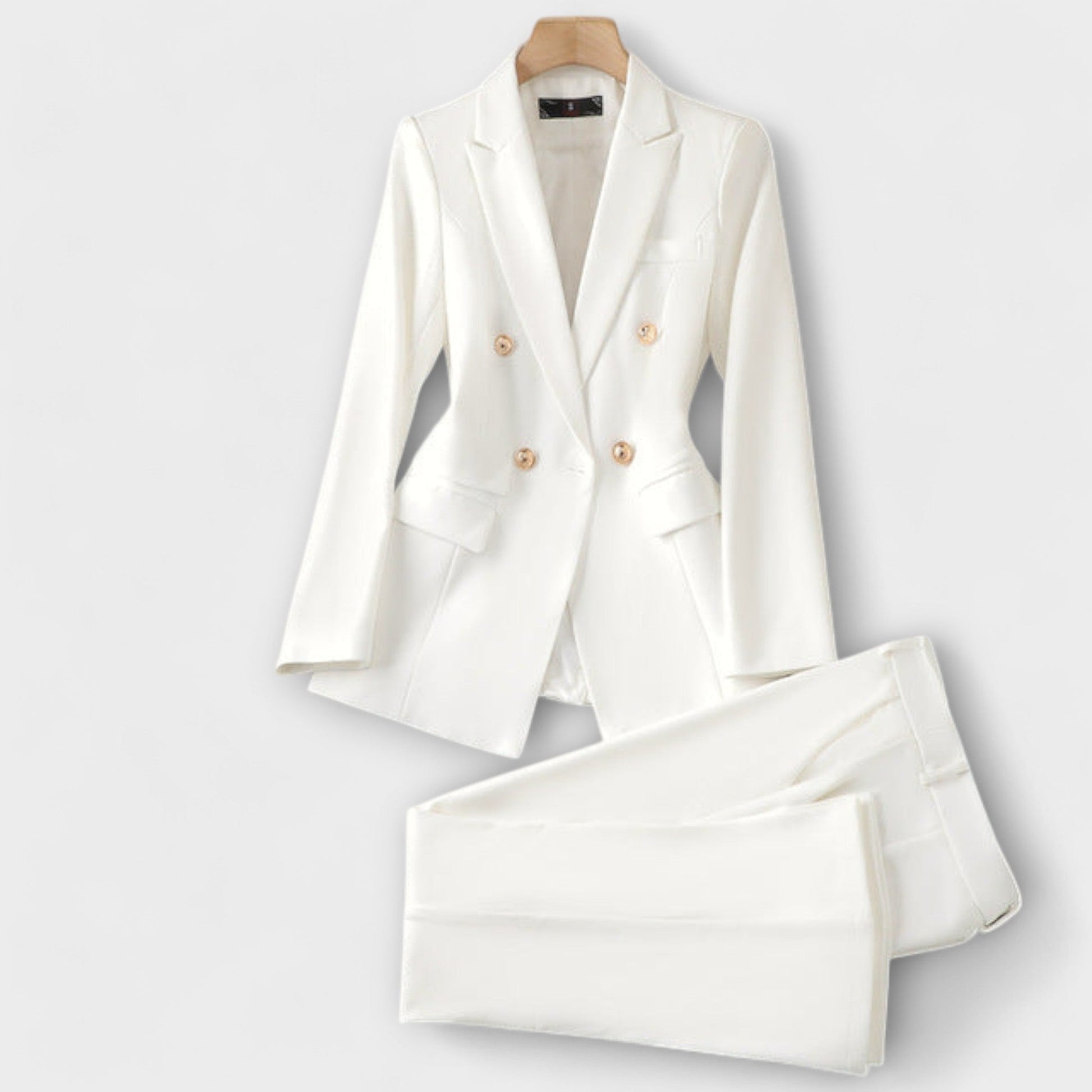 Emma - Damenanzug Jacke Und Hose Set Für Moderne Frauen - Elegante Silhouette In S, M, L, XL-1