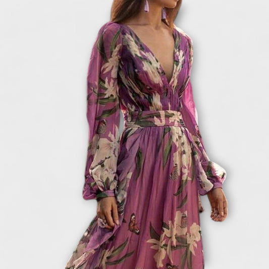 Anna's Elegantes Maxikleid für Damen – Festliche Lange Kleider für Besondere Anlässe-1