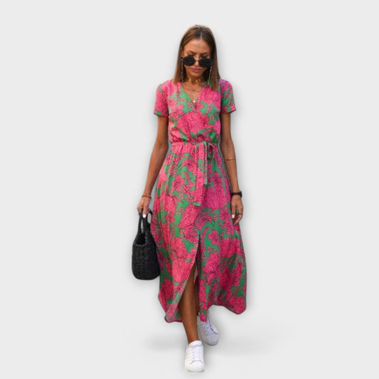 Anna - Elegantes Damenkleid Für Jede Gelegenheit - Bequem und Stilvoll - Luftiges Kleid In S, M, L, XL-1