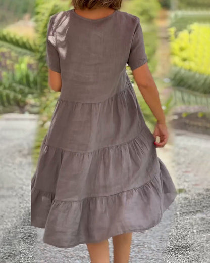Kristina™ | Elegantes Boho-Damenkleid für Hochzeitsgast – Festliche Kleider für Sommerpartys-4
