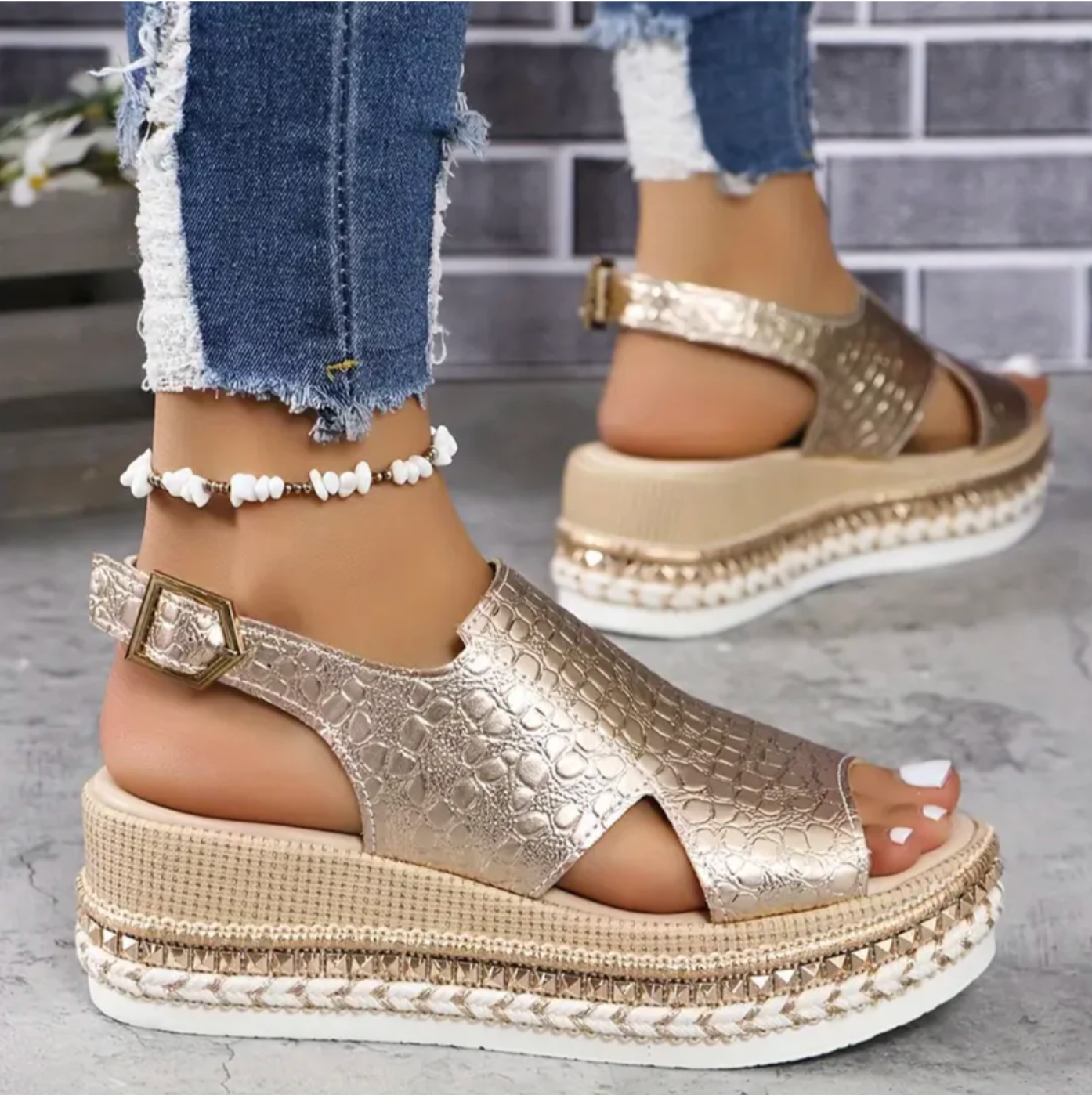 Anna's Orthopädische Sandalen Damen - Komfortable Sommerschuhe Für Freizeit Und Wanderungen-3