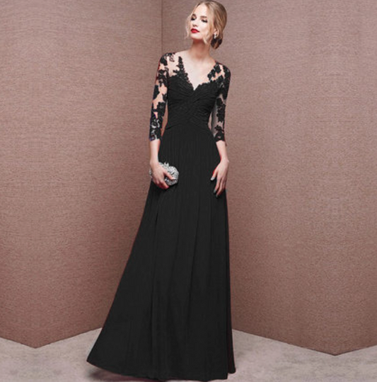 Arielle | Damen Maxikleid Festlich Für Hochzeiten – Elegantes Maxikleid Sommer Für Hochzeitsgäste-1