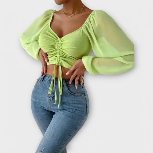 Anna - Elegante Damen Abendbluse Für Besondere Anlässe - Komfortabel & Vielseitig - S, M, L, XL-1