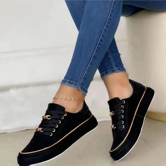 Mia Damen Sneakers | Lässige Reinschlüpf-Schuhe für Alltag und Freizeit-1