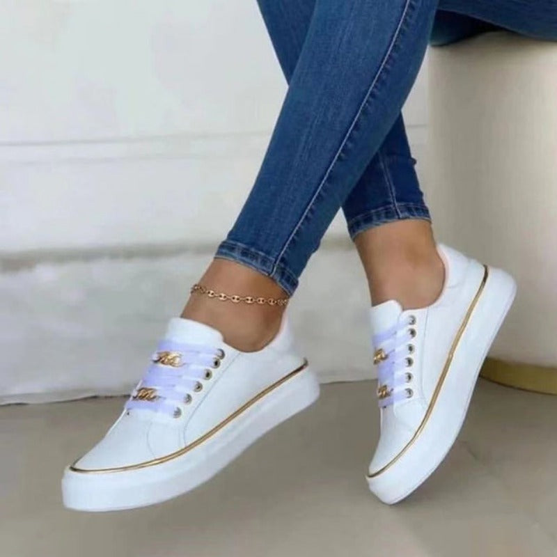 Mia Damen Sneakers | Lässige Reinschlüpf-Schuhe für Alltag und Freizeit-2