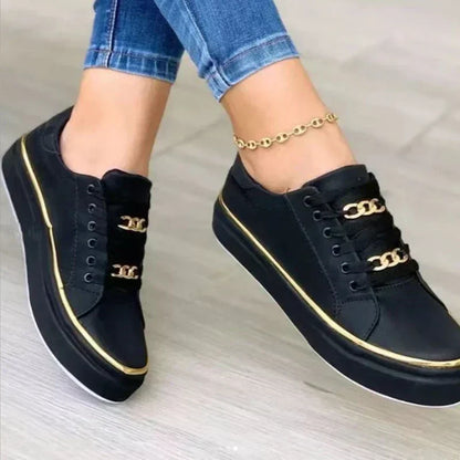 Mia Damen Sneakers | Lässige Reinschlüpf-Schuhe für Alltag und Freizeit-3